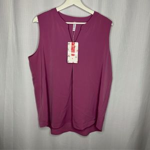 Bettysays Pink Sleeveless‎ Blouse